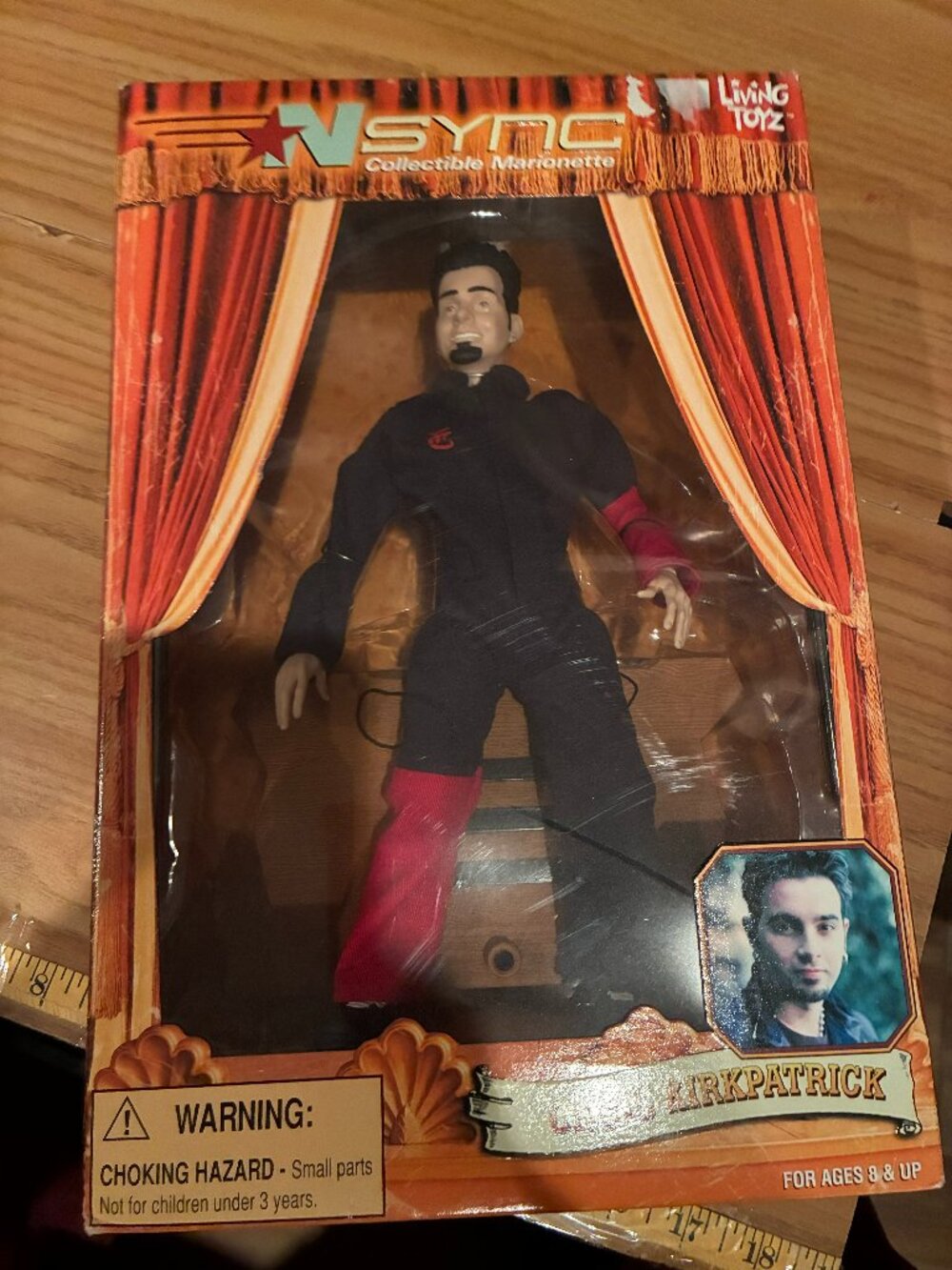 NSYNC Chris Marionette Action Figure 2000 Collectible Doll